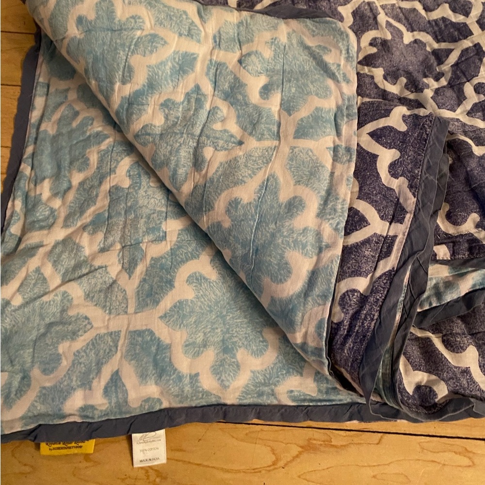 Roberta Roller Rabbit Twin Quilt